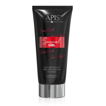 2225 SENSUAL GIRL Oczyszczający peeling ryżowy do ciała / 200 ml