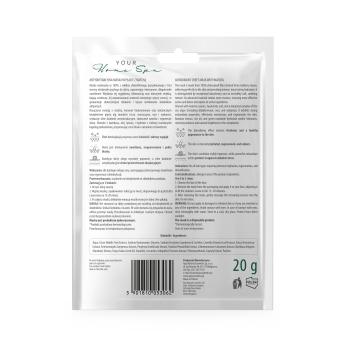 3062 MASKA W PŁACIE Antyoksydacyjna z matchą / 20 g