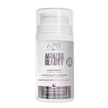 51204 AGELESS BEAUTY WITH PROGELINE Wielozadaniowa kremo-maska na noc z progeliną / 50ml