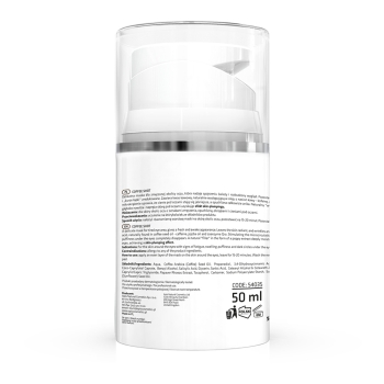 54035 COFFEE SHOT Biorewitalizująca maska pod oczy z kwasem kawowym i olejem z nasion kawy / 50 ml