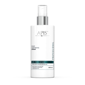 55025 API-PODO INTENSE Spray zmiękczający do stóp z kwasem mlekowym 10% i mocznikiem 30% / 300ml