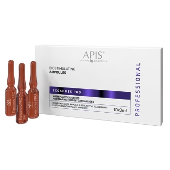 55110 EXOSOMES PRO Biostymulujące ampułki  z roślinnymi egzosomami / 10 szt x 3 ml