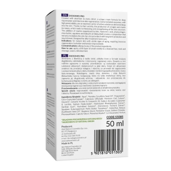 55120 EXOSOMES PRO Home terApis Biostymulujący krem z roślinnymi egzosomami / 50ml