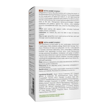 55230 RETIN-AMBRE SYNERGY Home terApis Kremo-maska na noc z retinolem i kwasem bursztynowym / 50ml