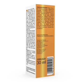 55270 ADENO-C Flash Glow Home terApis Rozświetlające serum do twarzy z witaminą C i kwasem ferulowym / 30ml