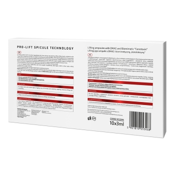 55295 PRO-LIFT SPICULE TECHNOLOGY Liftingujące ampułki z DMAE i biomimetyczną „konotoksyną” / 10x3 ml