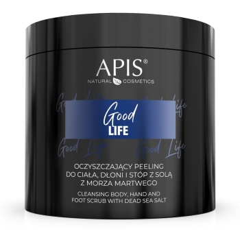 4767 GOOD LIFE Oczyszczajacy peeling do ciała dłoni i stóp / 700g